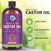 20oz 100% Pure Castor Oil - Cold-Pressed & Unrefined - Hexane-Free BPA-Free - Premium USP Grade for Healthy Skin & Hair - International Shipping Available - Buy Online on SooperMarket.com