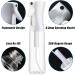 2 Pack Clear Hair Spray Bottles - Fine Mist Continuous Spray for Hairstyling, Cleaning, Plants, and Skin Care - 5.4oz and 10oz - Buy Online on SooperMarket.com