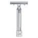 Merkur razor plane 34c |Compact handle gloss chrome |Three -part razor with a straight cut |Closed comb |Ideal for wet shaving |Zinc die casting |Brass handle |Made in Germany