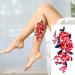 PHOGARY 24pc Women Temporary Tattoos - Large Flowers, Bright Colors, Waterproof Body Art Stickers - Buy Online on SooperMarket.com
