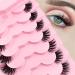 7 Pairs of Half Eyelashes Cat Eye 12 mm Short Cat's Eye Artificial Eyelashes Natural Look 1/2 Corner False Eyelashes Set 3/4 Corner Eyelashes Reusable Lightweight Makeup Eyelashes (1-33) 7P-HF-1-33 - Buy Online on SooperMarket.com