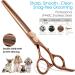 FOGOSP 7 Professional Dog Thinning Shears | Double Sided 48 Teeth Blender Scissors | 25% Thinning Rate Japan 440C (Bronze) - Buy Online on SooperMarket.com