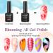 Buy MIZHSE Blooming Gel Nail Polish - Clear Soak Off UV LED Gel for Nail Art 10mL | International Shipping - Buy Online on SooperMarket.com