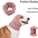 Dog Snood Dog Earmuff for Dog Neck Dog Head Wrap Pet Ears Warmer for Noise Protection Pink Elastic Dog Ear Covers for Shower Grooming Anxiety Relief Ear Defenders Noise for Puppy - Buy Online on SooperMarket.com