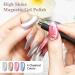 MIZHSE Moonlight Cat Eye Gel Polish 10ml - Magnetic Shimmer Crystal Gel Silver Blue Aurora Manicure Set for DIY Nail Art - Best for Home Salon - Buy Online on SooperMarket.com