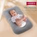 HOMBYS Muslin Baby Lounger Cover 2 Pack - 100% Cotton Slipcover for Infant Pillow (Blue & Grey) - Buy Online on SooperMarket.com