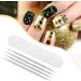 KMZ 4 Pcs Stainless Steel Nail Art Kit - Professional Ball End Dotting Pen & Brushes for Rhinestone & Polymer Clay Designs - Buy Online on SooperMarket.com