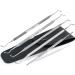 Corner lifter set foot care foot care instrument with case stainless steel fine medium medium length wide ends nail lifter nail care double instrument pedicure instrument. Quality from specialist retailers 5-piece set