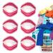 Dryer Balls - 6 Lint Remover Drier Ball for Laundry Dryer | Reusable Laundry Accessories for Anti Static Reduces Clothing Folds Saves Drying Time