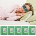 Healifty 5Pcs Chinese Medicine Wormwood Steam Eye Masks - Relieve Eye Fatigue and Puffy Eyes with Moist Heating Pads (Green) - Buy Online on SooperMarket.com