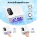 Cordless UV LED Nail Lamp COLORENE 72W Rechargeable Nail Light Quick Curing Dryer Professional Nail Dryer Gel Polish Light with 4 Timer Setting Auto Sensor for Salon Home Nail Art White - Buy Online on SooperMarket.com
