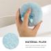 Buy Beavorty Large Fluffy Powder Puff Set - 3 Round Loose Powders with Ribbon Bow Handle | Sky Blue - Perfect for Face & Body - Buy Online on SooperMarket.com
