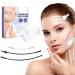 Face Lift Tape  Double chin Sticker 40PCs Face Tape Lifting Invisible with 3 Pieces Elastic Lifting Ropes  Makeup Tools to Hide Facial Wrinkles and Double Chin  Lift Sagging Skin for a V-Line Face