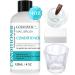 LOUINSTIC Acrylic Nail Brush Cleaner - Quickly Clean Gel/Acrylic Nail Brushes  Paint Brushes  Airbrushes  Art Tools  Nail Brush Cleaner Conditioner Preserver and Restorer 4 OZ