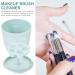 Beavorty Makeup Brush Drying Stand & Cleaning Set | Space-Saving Holder & Cleaner Mat for Brushes & Sponges | Ultimate Makeup Storage Solution - Buy Online on SooperMarket.com