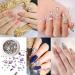JERCLITY 8 Boxes Nail Rhinestones for Nails - Multi-Colored Gems for DIY Crafts & Jewelry - Buy Online on SooperMarket.com