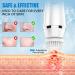 4 in 1 Facial Cleansing Brush - Electric Face Spin Brush with 4 Replacement Heads for Cleaning Exfoliating Massaging (White) - Buy Online on SooperMarket.com