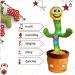 Happy Cactus Plush Toy - Talking, Singing & Dancing Interactive Buddy - USB Rechargeable - Christmas and Home Decoration Piece - Buy Online on SooperMarket.com