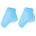 Beaupretty heel protection heel Moisturizing socks Spa gel heel sockets Toloses spa socks Moisture gel socks women with nuis blue elevator insoles