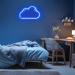 Xiyunte LED Neon Cloud Sign | Battery/USB Operated Wall Decoration | Blue Neon Light for Home & Office - Buy Online on SooperMarket.com