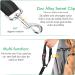 elloLife Dog Seat Belts for Car 2-in-1 Headrest Restraint Puppy Safety Adjustable Dog Car Seatbelts and Strong Leash Leads Accessories for Dogs Cats Pets Black 1 PACKS BLACK - Buy Online on SooperMarket.com