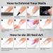MIZHSE 30g Solid Builder Gel For Nails and 15g Rhinestone Glue for Nails Clear Nail Builder Gel Hard Gel for Nails 3D Nail Sculpting Gel Non-Sticky Hand UV LED Nail Charm Glue Nail Art for Salon Home 30g Builder Gel+15g Rhinestone Glue - Buy Online on SooperMarket.com