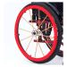 Wheelchair Push Rim Covers 24inch Silicone Wheelchair Push Rim Covers Non-Slip Wear-Resistant Hand Push Cover Wheelchair Handrim Covers(G 22 inch) 22 inch G