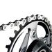 KMC X11 11 Speed Chain - 118 Links - Silver and Black Bicycle Chain with Quick Link - Buy Online on SooperMarket.com