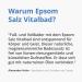 Epsom Salt Vitalbad 1 kg - Premium Bath Soak for Relaxation & Wellness | International Shipping Available - Buy Online on SooperMarket.com