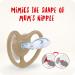 Buy NUK Space Pacifier 6-18 Months - Winnie the Pooh | 2 Pack | Best for Babies Worldwide - Buy Online on SooperMarket.com