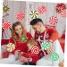 PRETYZOOM 24 Sheets Christmas Candy Decorations Ribbons Xmas Candies Xmas Ornaments Window Decorative Stickers - Buy Online on SooperMarket.com