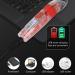 Dekaim Men's Hair Clipper Cordless Beard Trimmer Clippers Professional Hair Trimmer Haircutt Kit IPX7 Waterproof Transparent USB Rechargeable Electronic Hair Cutter (Red) - Buy Online on SooperMarket.com