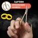 Cuticle Scissors Precision Manicure Beauty Nail Scissors for Small Children Cuticle Nipper Professional Stainless Steel Scissors for Men Women 3.7 Inch Gold - Buy Online on SooperMarket.com