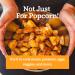 Franklin's Gourmet Popcorn Butter Flavored Coconut Oil - 14 oz Tub - Healthy & Delicious Movie Theater Taste - Gluten-Free, Vegan - Made in USA - Buy Online on SooperMarket.com