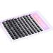 Self-Adhesive Lash Clusters Kit - 9-13mm No Glue Needed Individual False Eyelash Extensions | Wispy Reusable Soft Band | Beginner-Friendly DIY Beauty Solution - Buy Online on SooperMarket.com