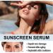 Hyaluronic Acid Sunscreen SPF 50+ PA+++ Sun Cream SPF 50 Face Sunscreen SPF 50 High Protection Face Sun Cream Moisturizing Refreshing Travel Size Sun Cream Against Sunburn Non-Greasy - Buy Online on SooperMarket.com