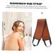 Buy Angoily Sunscreen Rubbing Strap Body Towel & Back Applicator Mitt | Long Shower Towel & Loofah Sponge - Perfect for Self Tan & Moisturizing - Buy Online on SooperMarket.com