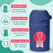 Baby Diaper Pail Patented Odor-Stop System Use Any Garbage Bag One Hand Free Lever Roll of Bag incld. (Cobalt Blue) - Buy Online on SooperMarket.com