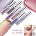 Weixinbuy 12 Colors Liquid Eyeshadow Glitter Metallic Eyeshadow Shining Shimmer Glitter Highly Pigmented Liquid Eyeliner Waterproof Long Lasting ((103#Ice)) - Buy Online on SooperMarket.com