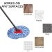Microfiber Spin Mop Replacement Heads - 6 Pack for EasyWring RinseClean 2 Tank Bucket System - Buy Online on SooperMarket.com