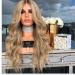 Buy BGHJUE Yellow Wave Human Hair Bundles & Closure - Brazilian Non-Remy Hair Weaves for Halloween - Buy Online on SooperMarket.com