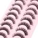 Parriparri Russian Strip Lashes - 10 Pairs Curly False D Curl Volume Lashes - Buy Online on SooperMarket.com