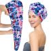 G-Ahora Stitch and Lilo Microfiber Hair Towel Fast Drying Hair Turbans for Wet Hair Wrap Super Absorbent Twist Turban for Curly Hair Women Anti Frizz Towel-4