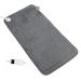 Plplaaoo heat underbed electric heating blanket heat cushion thermal blanket winter electrical heating kiss cover 6 heating settings for cramps back neck shoulder pain relief (gray) elek