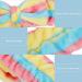 3 Pieces Microfiber Bowtie Headbands Bowknot Elastic Hair Band Adjustable Makeup Headbands Wash Spa Yoga Sports Shower Facial Hair Band for Girls Women (Classic Patterns) - Buy Online on SooperMarket.com