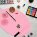 Brush Cleaning Mat Makeup Brush Cleaning Mat Scrubbing Mat for Daily Use Valentine's Day All Pink - Buy Online on SooperMarket.com