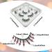 5 Pairs Manga Lashes - Glitter Colored Eyelashes with Diamond Decor | Natural Look Japanese Lashes - DIY Glitter Lashes (1 oz - Buy Online on SooperMarket.com
