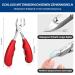 6-Piece Professional Foot Nail Pliers Set | Super-Sharp Stainless Steel Toenail Scissors for Thick & Ingrown Nails | Pedicure Tools for Seniors | Fight Nail Fungus & Paronychia - Buy Online on SooperMarket.com