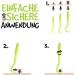 Innogadgets Tick Hook & Pliers Set | Gentle Tick Removal in Seconds | Different Hooks for All Sizes | Free E-Book for Dog Tricks | Green (3-Pack) - Buy Online on SooperMarket.com