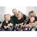 Christmas Pyjamas Matching Family Pajamas Set | Xmas Letter Print Tops & Plaid Pants | Women Men Kids Baby Pet | Black/Santa Claus - Buy Online on SooperMarket.com